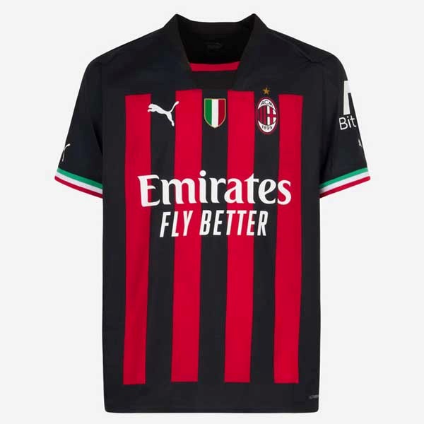 Camiseta AC Milan Replica Primera Ropa 2022/23